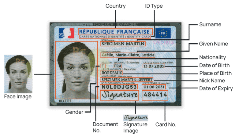 FR ID FoxID OCR-c